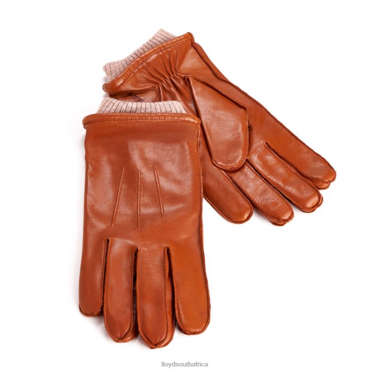 Accessories brown LLOYD leather GLOVES Men 86B4D709