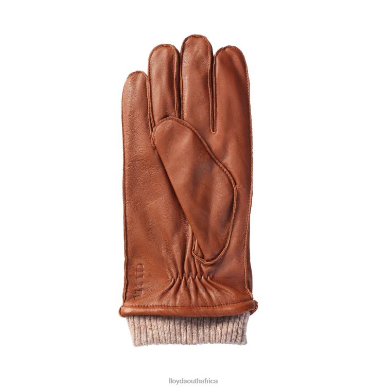 Accessories brown LLOYD leather GLOVES Men 86B4D709