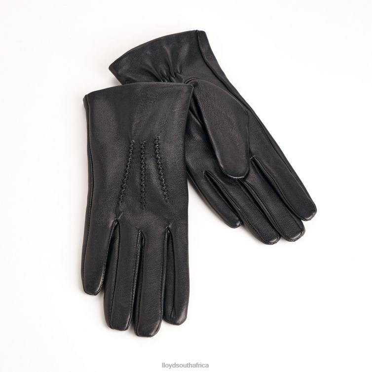 Accessories black LLOYD leather GLOVES Women 86B4D1311