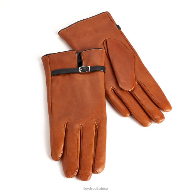Accessories brown LLOYD wool-lined GLOVES Women 86B4D1310