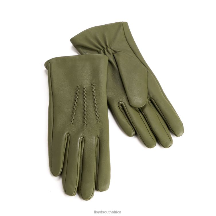 Accessories green LLOYD leather GLOVES Women 86B4D1312