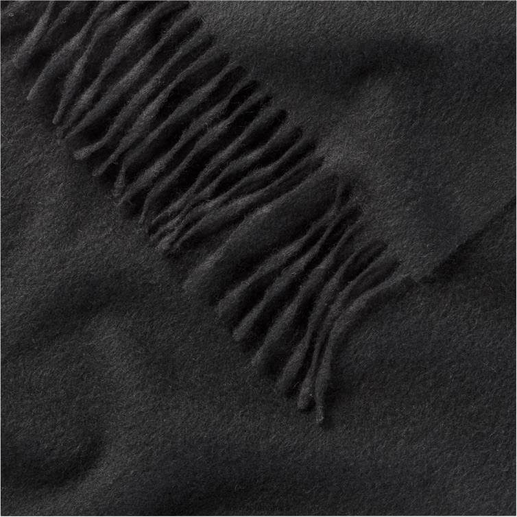 Accessories black LLOYD WOOL/CASHMERE SCARF Women 86B4D1308