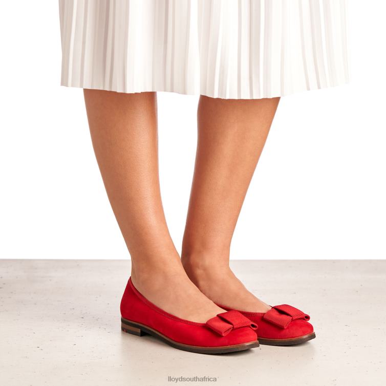 Shoes red LLOYD LEATHER BALLERINA Women 86B4D1175