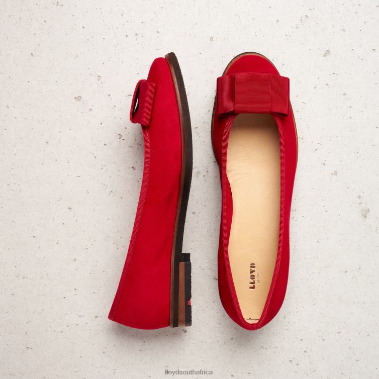 Shoes red LLOYD LEATHER BALLERINA Women 86B4D1175