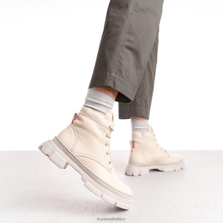 Shoes beige LLOYD SMOOTH LEATHER ANKLE BOOTS Women 86B4D937