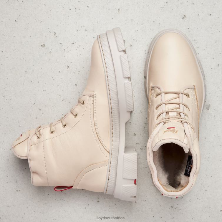 Shoes beige LLOYD SMOOTH LEATHER ANKLE BOOTS Women 86B4D937