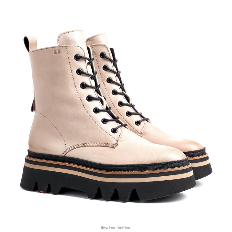 Shoes beige LLOYD light sole smooth leather ANKLE BOOT Women 86B4D916