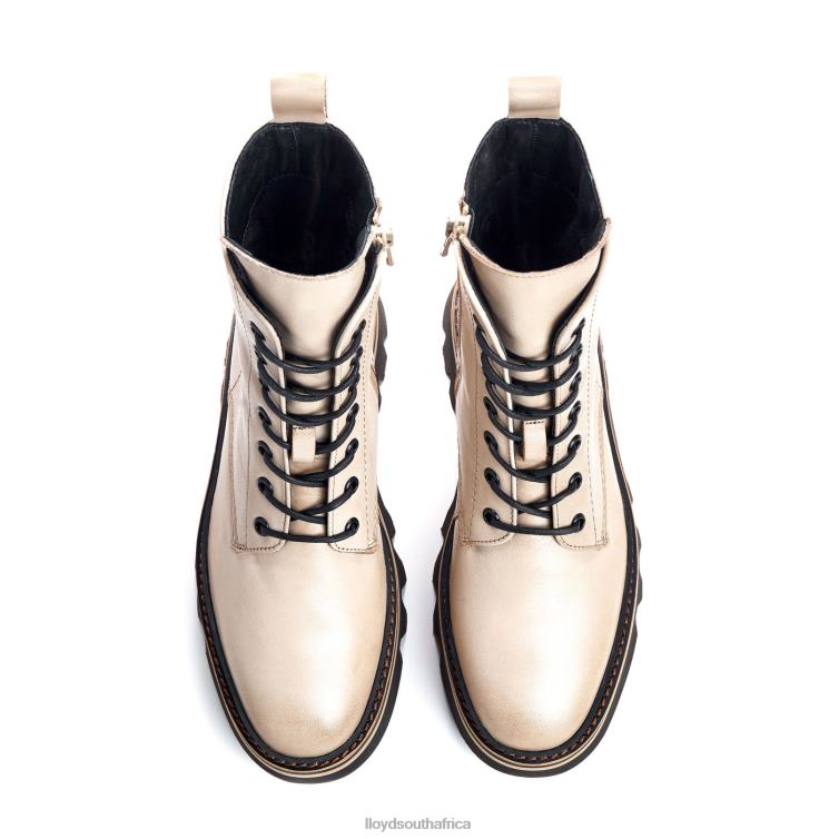 Shoes beige LLOYD light sole smooth leather ANKLE BOOT Women 86B4D916