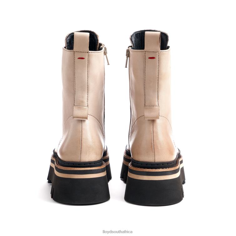 Shoes beige LLOYD light sole smooth leather ANKLE BOOT Women 86B4D916