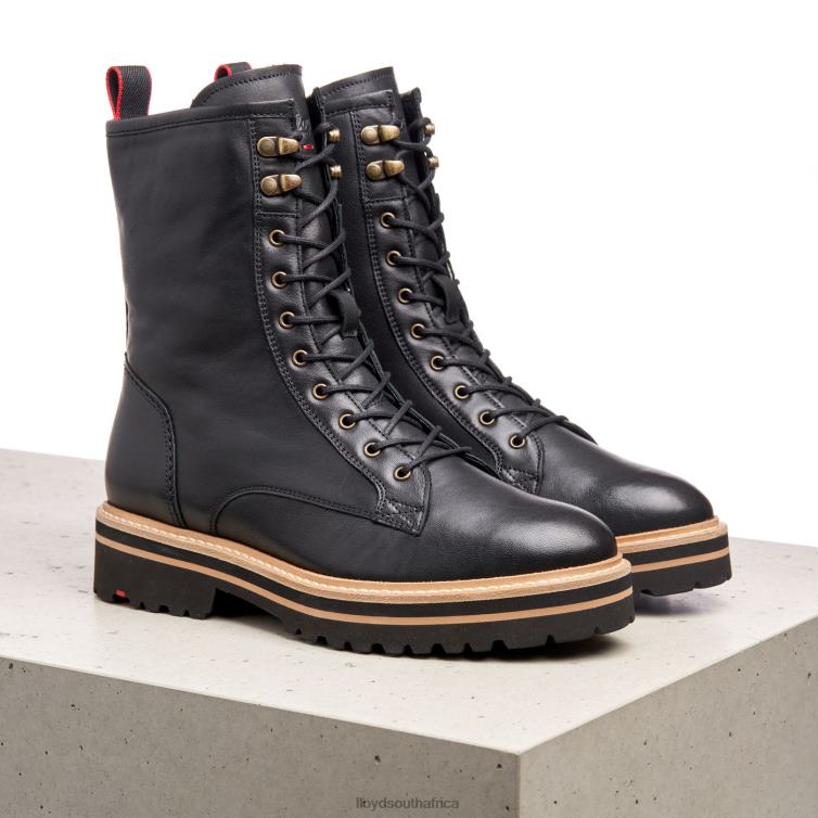 Shoes black LLOYD Extralight SOLE LEATHER ANKLE BOOTS Women 86B4D957