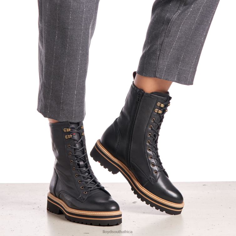 Shoes black LLOYD Extralight SOLE LEATHER ANKLE BOOTS Women 86B4D957