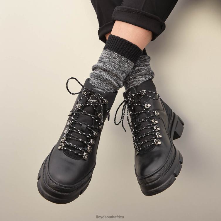 Shoes black LLOYD Extralight SOLE LEATHER ANKLE BOOTS Women 86B4D988