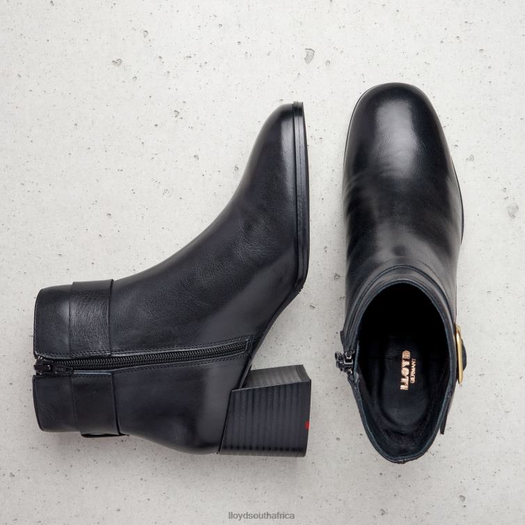 Shoes black LLOYD SMOOTH LEATHER ANKLE BOOTS Women 86B4D978