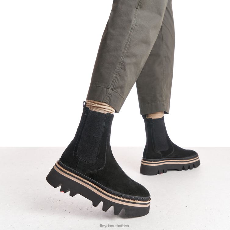 Shoes black LLOYD STIEFELETTE Women 86B4D952