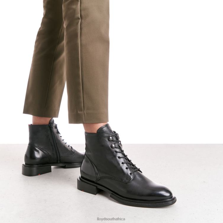 Shoes black LLOYD sheep leather ANKLE BOOTS Women 86B4D1001