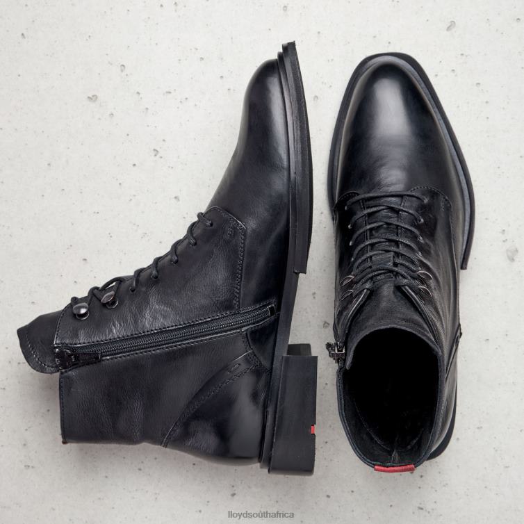Shoes black LLOYD sheep leather ANKLE BOOTS Women 86B4D1001