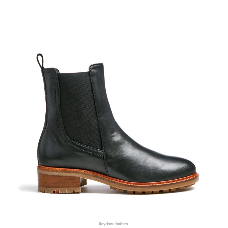 Shoes black LLOYD smooth leather slip-on ANKLE BOOTS Women 86B4D923