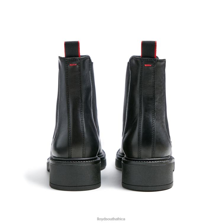 Shoes black LLOYD sporty smooth leather ANKLE BOOT Women 86B4D892