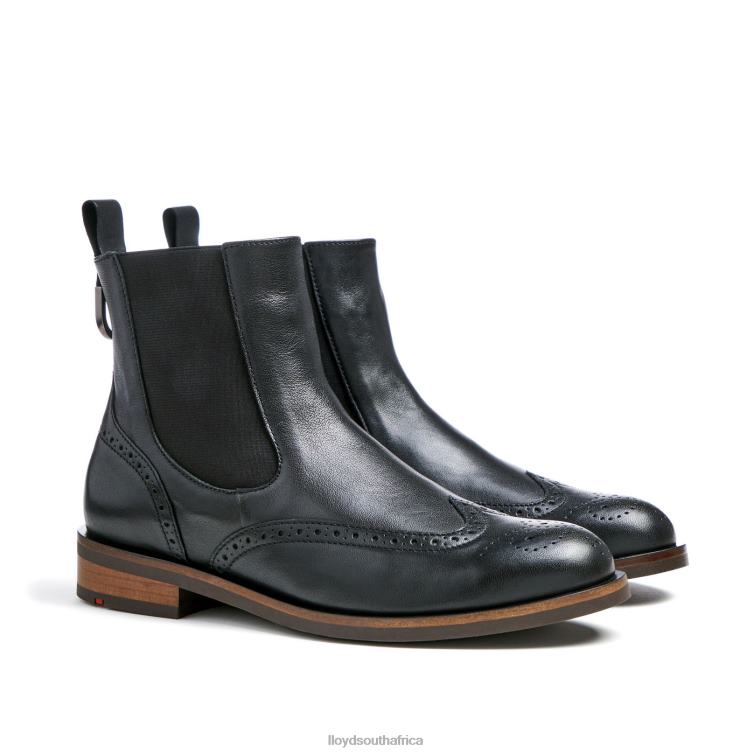 Shoes black LLOYD sporty smooth leather ANKLE BOOT Women 86B4D904