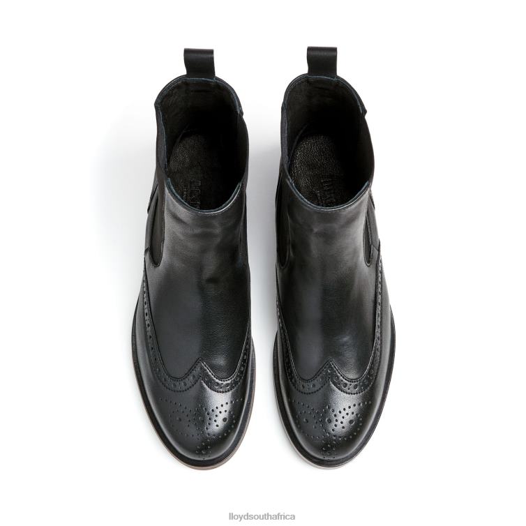 Shoes black LLOYD sporty smooth leather ANKLE BOOT Women 86B4D904