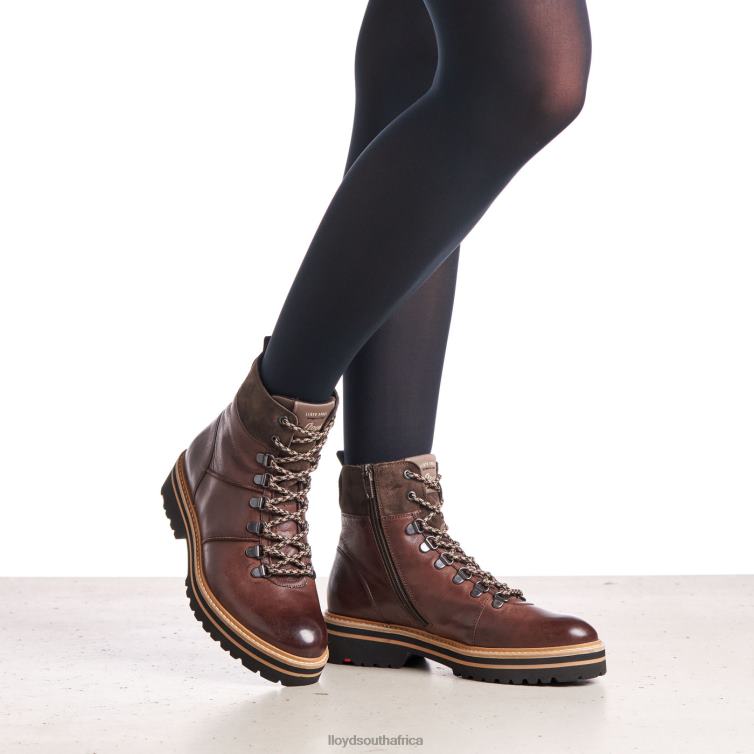 Shoes brown LLOYD Extralight SOLE LEATHER ANKLE BOOTS Women 86B4D1003