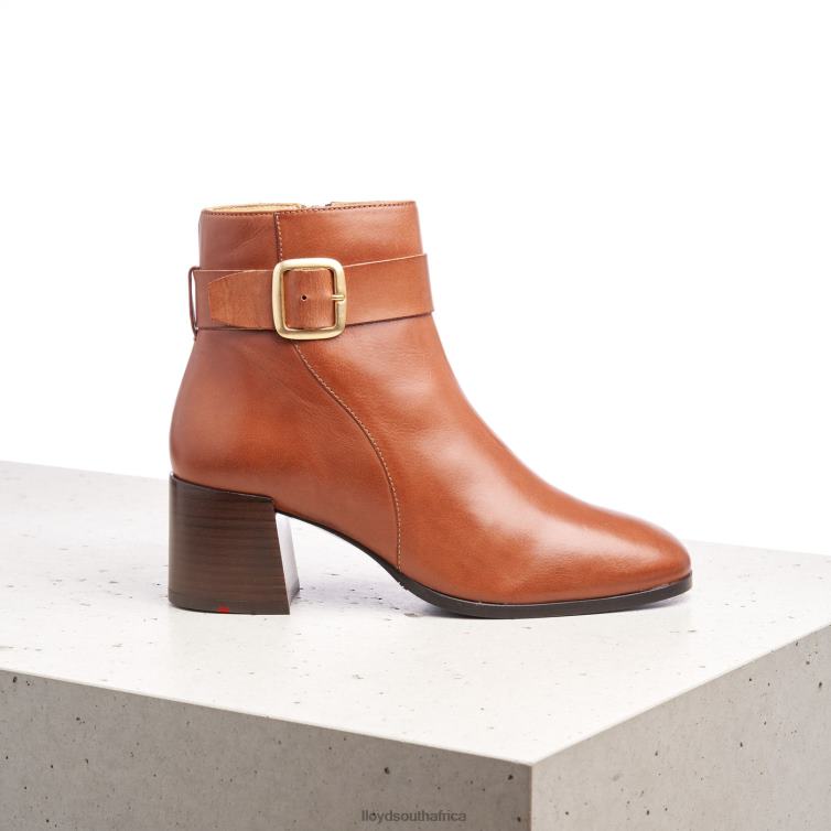 Shoes brown LLOYD SMOOTH LEATHER ANKLE BOOTS Women 86B4D968