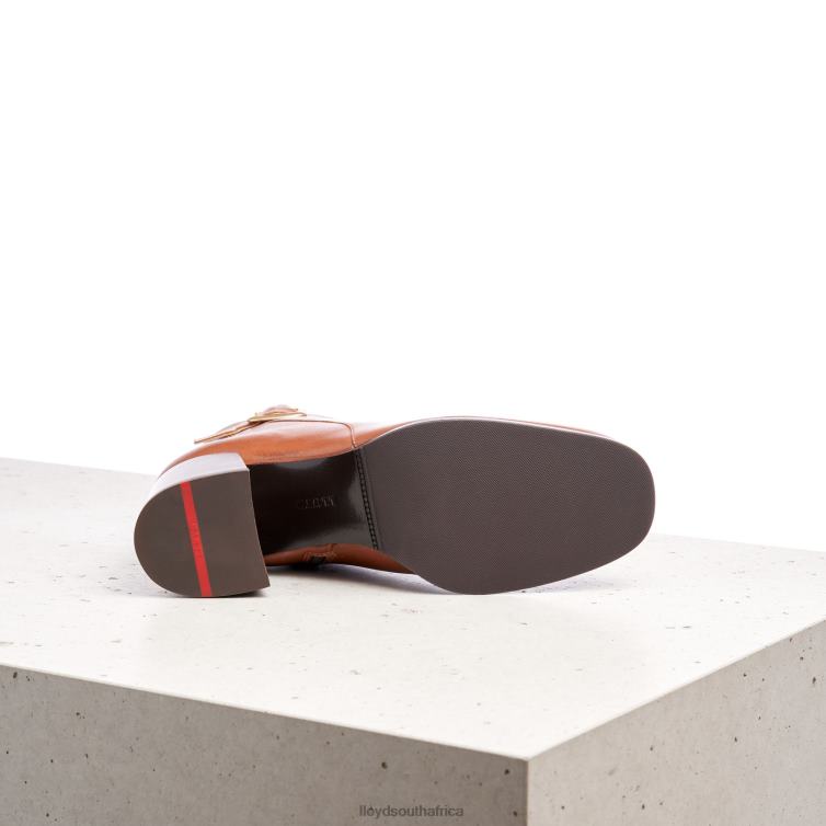 Shoes brown LLOYD SMOOTH LEATHER ANKLE BOOTS Women 86B4D968