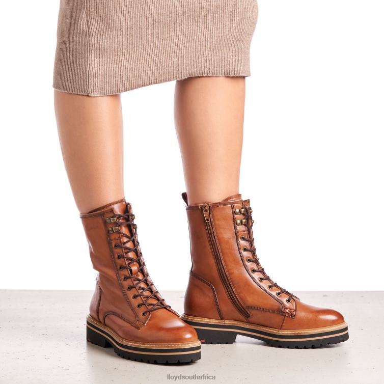 Shoes brown LLOYD SMOOTH LEATHER ANKLE BOOTS Women 86B4D970