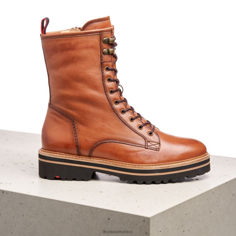 Shoes brown LLOYD SMOOTH LEATHER ANKLE BOOTS Women 86B4D970