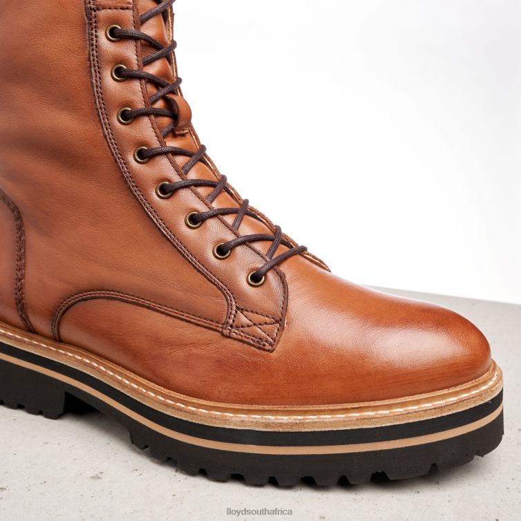 Shoes brown LLOYD SMOOTH LEATHER ANKLE BOOTS Women 86B4D970