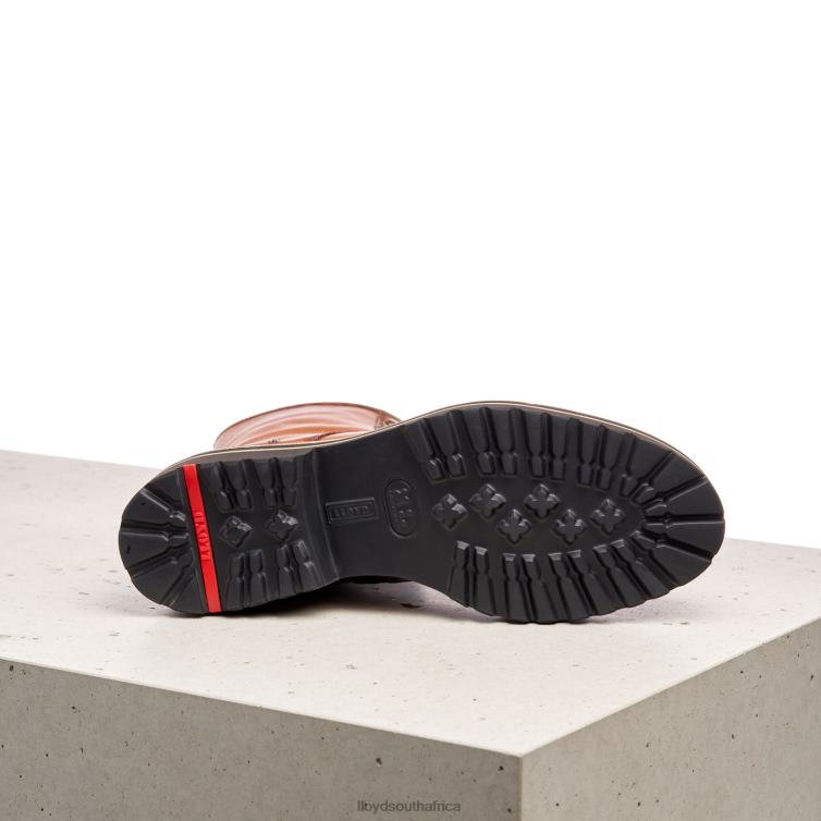 Shoes brown LLOYD SMOOTH LEATHER ANKLE BOOTS Women 86B4D970