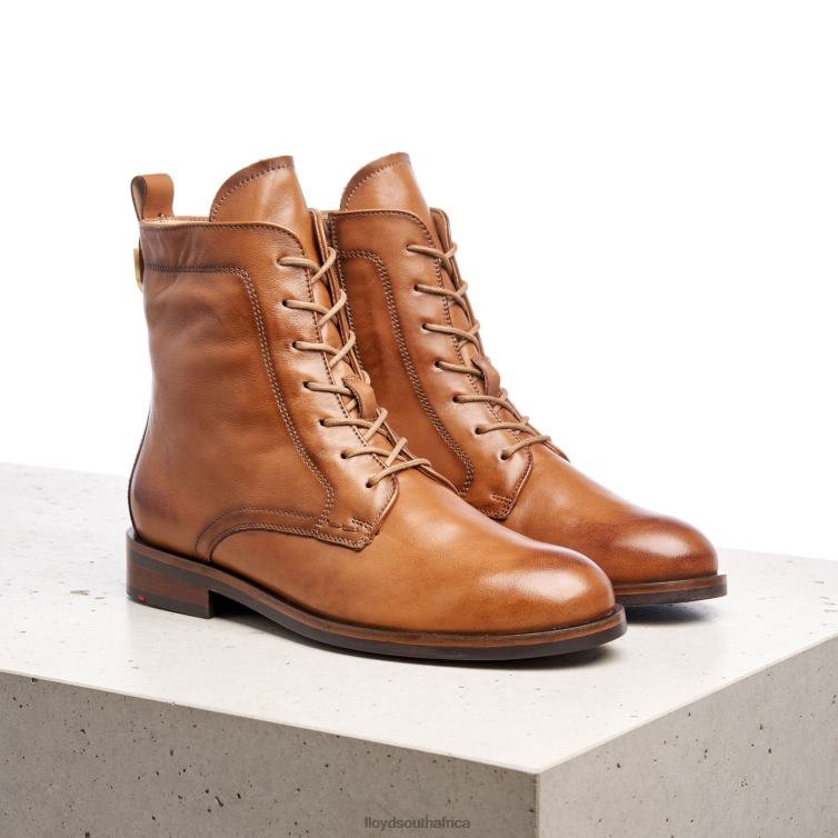 Shoes brown LLOYD SMOOTH LEATHER ANKLE BOOTS Women 86B4D982