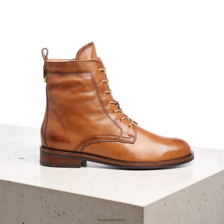 Shoes brown LLOYD SMOOTH LEATHER ANKLE BOOTS Women 86B4D982