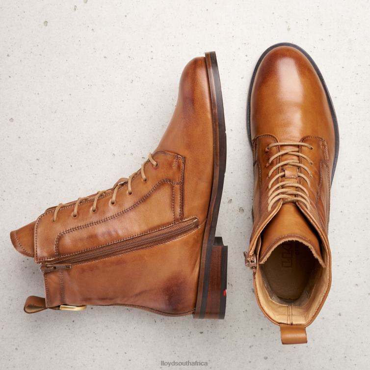 Shoes brown LLOYD SMOOTH LEATHER ANKLE BOOTS Women 86B4D982