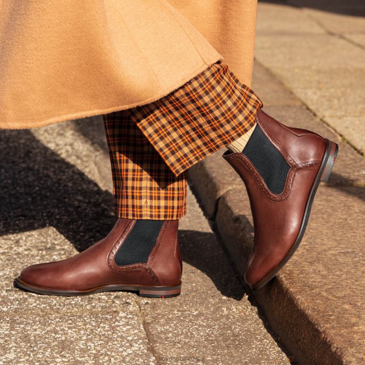 Shoes brown LLOYD easy slipping-into ANKLE BOOTS Women 86B4D1004