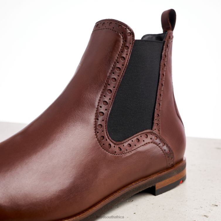 Shoes brown LLOYD easy slipping-into ANKLE BOOTS Women 86B4D1004