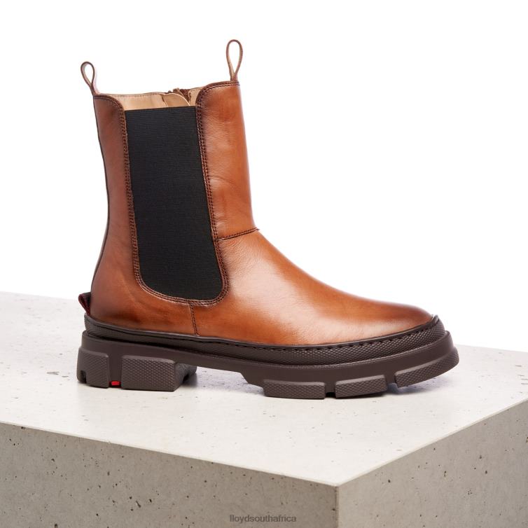 Shoes brown LLOYD easy slipping-into ANKLE BOOTS Women 86B4D987