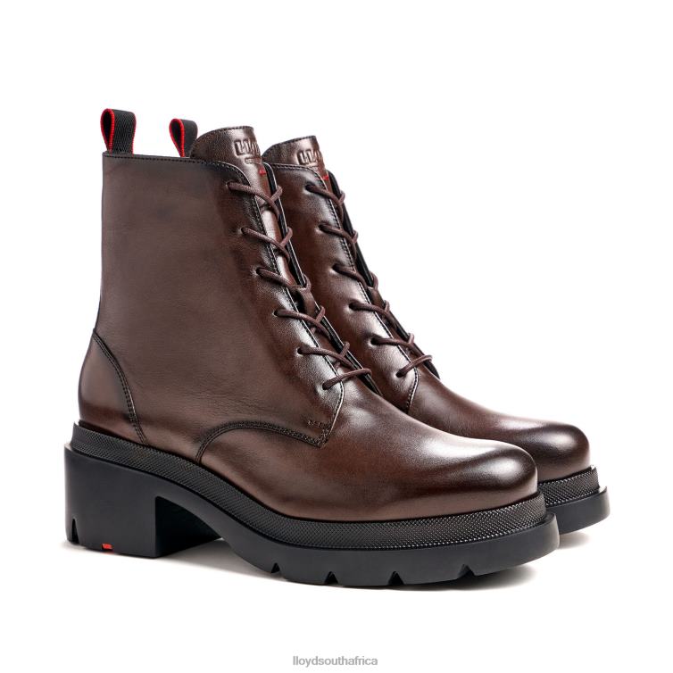 Shoes brown LLOYD light sole smooth leather ANKLE BOOT Women 86B4D907