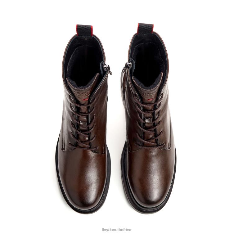 Shoes brown LLOYD light sole smooth leather ANKLE BOOT Women 86B4D919