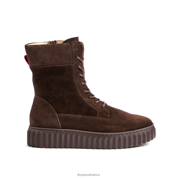 Shoes brown LLOYD rough leather ANKLE BOOT Women 86B4D889