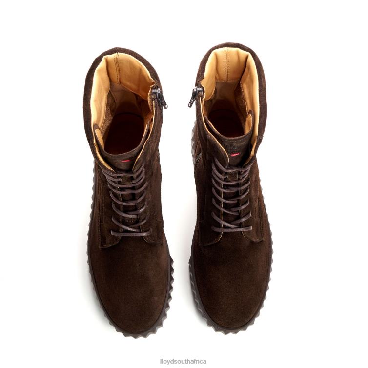 Shoes brown LLOYD rough leather ANKLE BOOT Women 86B4D889