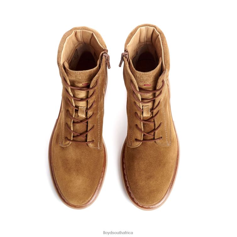 Shoes brown LLOYD rough leather ANKLE BOOT Women 86B4D913