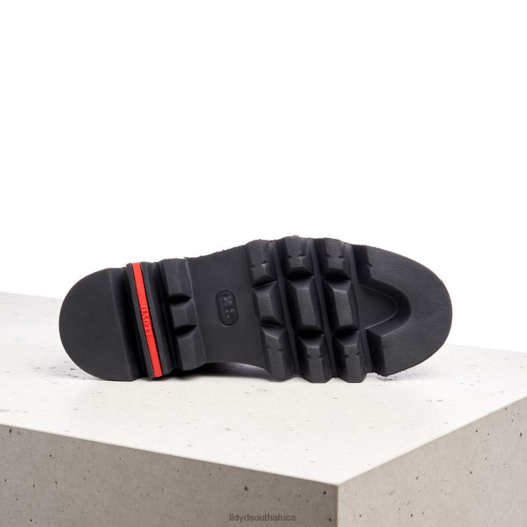 Shoes brown LLOYD rough leather slip-on ANKLE BOOTS Women 86B4D946