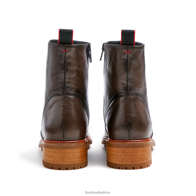 Shoes brown LLOYD sporty smooth leather ANKLE BOOT Women 86B4D902