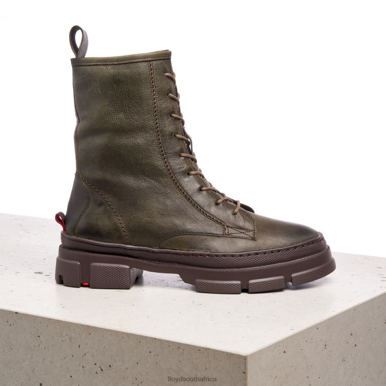 Shoes green LLOYD Extralight SOLE LEATHER ANKLE BOOTS Women 86B4D973