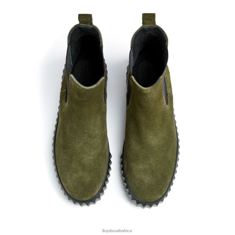 Shoes green LLOYD rough leather ANKLE BOOT Women 86B4D883