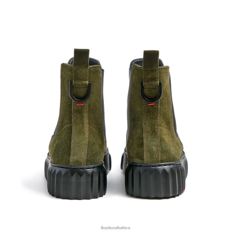 Shoes green LLOYD rough leather ANKLE BOOT Women 86B4D883