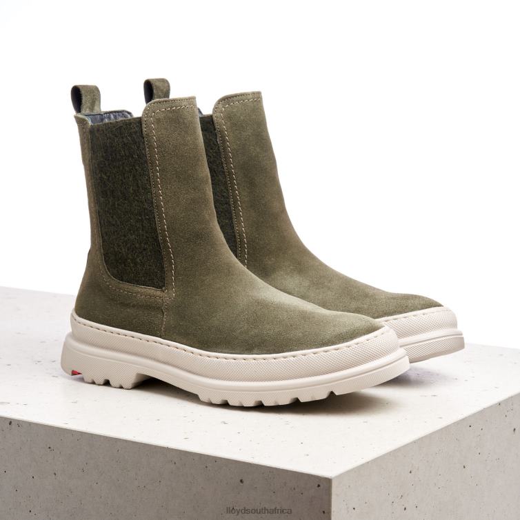 Shoes green LLOYD rough leather slip-on ANKLE BOOTS Women 86B4D926