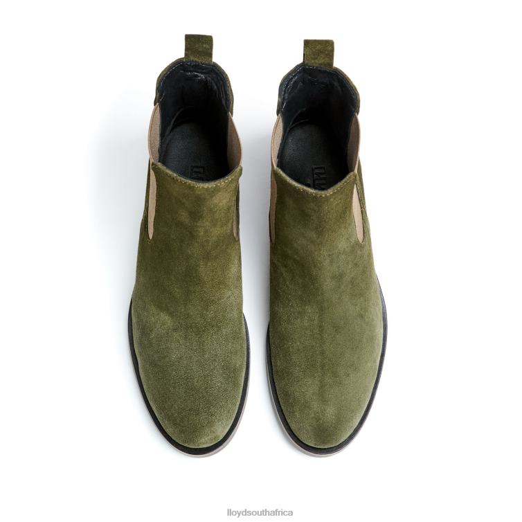 Shoes green LLOYD rough leather slip-on ANKLE BOOTS Women 86B4D935