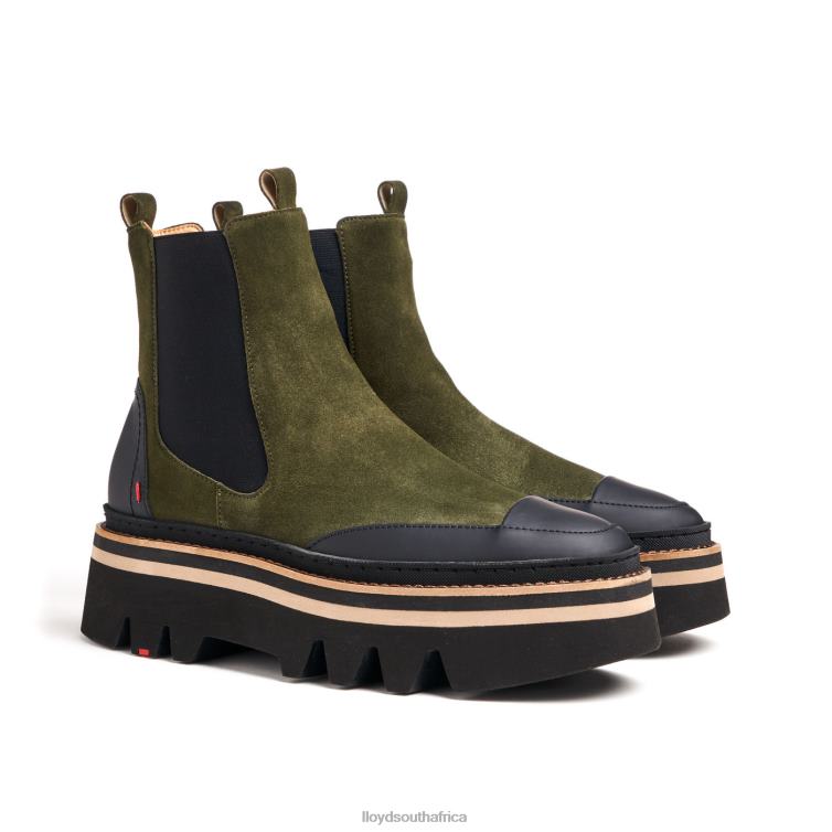 Shoes green LLOYD rubber sole slip-on ANKLE BOOTS Women 86B4D944